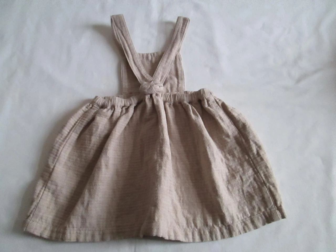 Vestido de delantal Zara – photo 4